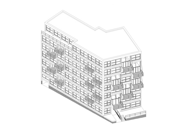 Robertneun; Am Lokdepot; Wohnanlage; Neubau; Berlin; Gleisdreieck; Park; Werner Huthmacher; postindustrielle Romantik; rustikaler Rohbau; kr�ftiger Rohbau; Tom Friedrich; Nils Buschmann