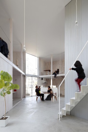 Kentaro Yamazaki, Kashiwa, Wohnhaus, Container, Holz, Glas