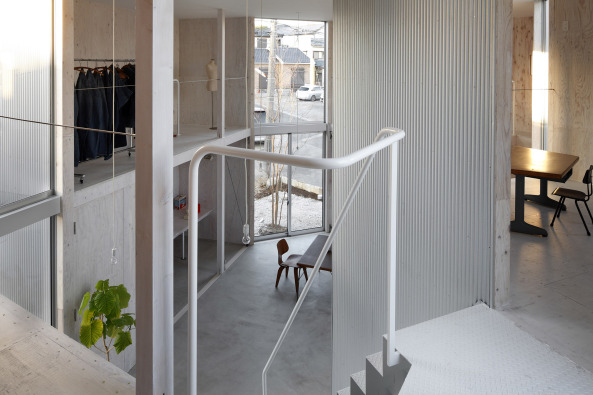 Kentaro Yamazaki, Kashiwa, Wohnhaus, Container, Holz, Glas