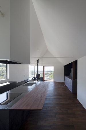 CUBO Architects, Japan, Kanagawa, Wohnen, Atelier, Studio, Holz, Beton, Zedernholz