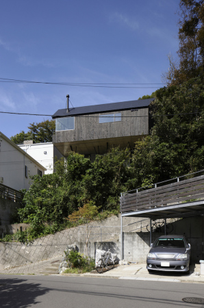 CUBO Architects, Japan, Kanagawa, Wohnen, Atelier, Studio, Holz, Beton, Zedernholz
