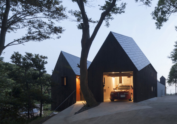 CUBO Design Architect, Cubo Architects, Japan, Kanagawa, Wohnen, Atelier, Studio, Holz, Beton, Zedernholz