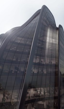 Hochhaus, MAD, China, Peking, Beijing, Chaoyang Park Plaza, Brogebude, Brohaus, Park, Wohnhochhaus, Chinesische Malerei, Shanghai, CCTV, Corporate Architecture