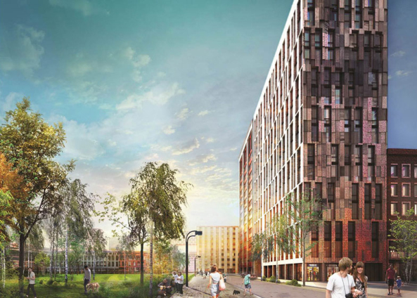 MVRDV, Russland, Moskau, Wettbewerb, Metallurgisches Werk Hammer und Sichel, Hammer und Sichel, Umnutzung, Revitalisierung, Wohnen, Industrie