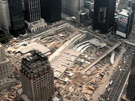 Grundsteinlegung am Ground Zero in New York