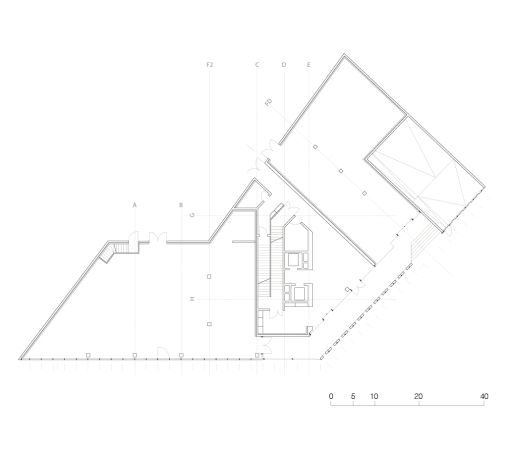 Euralille, LAN Architecture, Brogebude, Rem Koolhaas, Kupfer, Gitterwerk. Lattenwerk, Egis, office, O.M.A, OMA, Metallfassade, Brohaus, Neubau, Quantum Leap, Euravenir