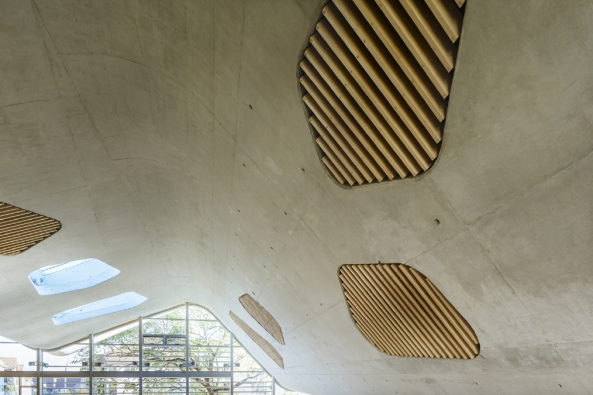 Betonwelle; Bibliothek; Neubau; Edmonton; Dub Architects; HCMA; Jasper Place Branch Library; Kanada; Alberta; Hubert Kang