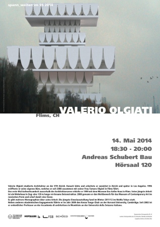 Vortrag von Valerio Olgiati in Dresden