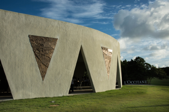 Valentiny hvp Architects; Mozarteum Brasilieiro Theatre; Musica in Trancoso Festival 2014; Sandburg; Luxemburger B�ro; Brasilien; Theaterneubau; Bahia