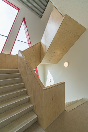 Geert Groote, Schule, Amsterdam, Niederlande, Search Architekten, SeARCH, Sanierung, Erweiterun, Holz, Fassade