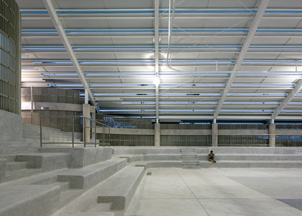 Mae Luiza, Natal, Brasilien, Rio Grande do Norte, Arena do Morro, Satteldach, Turnhalle