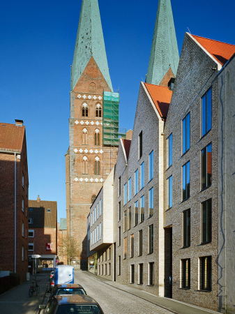 Behindertenstiftung, Lbeck, Konermann Siegmund, Ulrich-Gabler-Haus, Anpassungsarchitektur, Sichtbetonsttzen