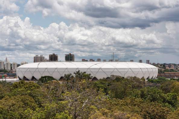 gmp, Schlaich Bergermann, Fuball-WM 2014, Brasilien, Stadien, Brasilia, Belo Horizonte, Manaus, deutscher Architekturexport