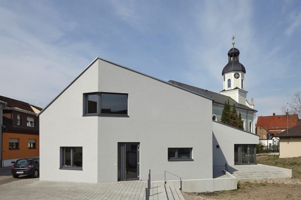 Gemeindezentrum St. Maria, Philippsburg, Erzbischfliches Bauamt Heidelberg, Bauen im lndlichen Raum