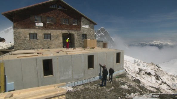 Dokumentation, Alpenarchitektur, Alpen, Allgu, Bayerisches Fernsehen, Htte, Klaus Noichl, Angelika Blml