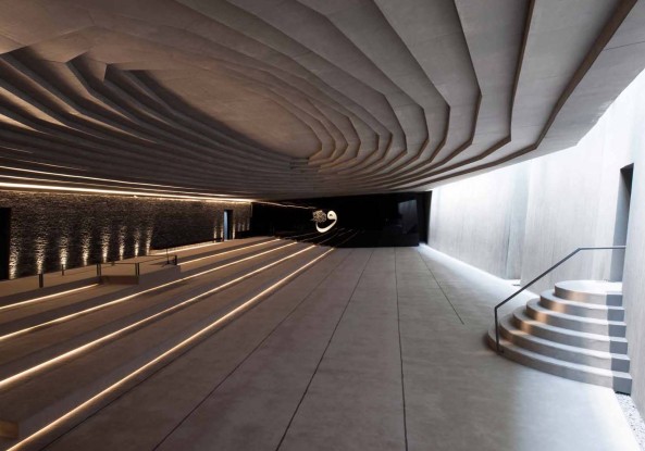 Moschee, Sancaklar Moschee, Sancaklar Mosque, Emre Arolat Architects, Trkei, Istanbul, unterirdische Moschee