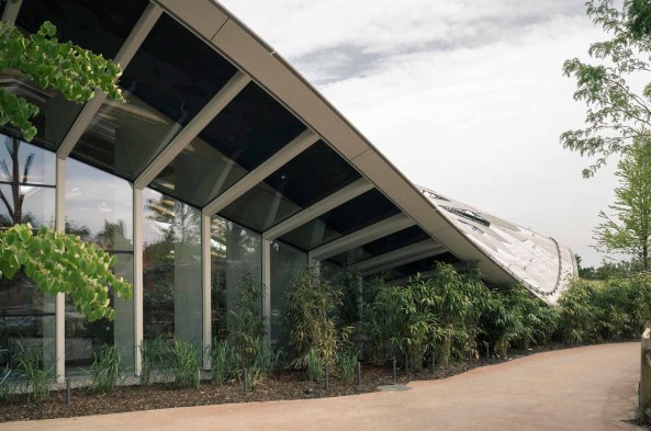 Zoo Zrich, Elefantenhaus, Markus Schietsch Architekten, Dachkonstruktion, Dach, Holz, Schalenkonstruktion