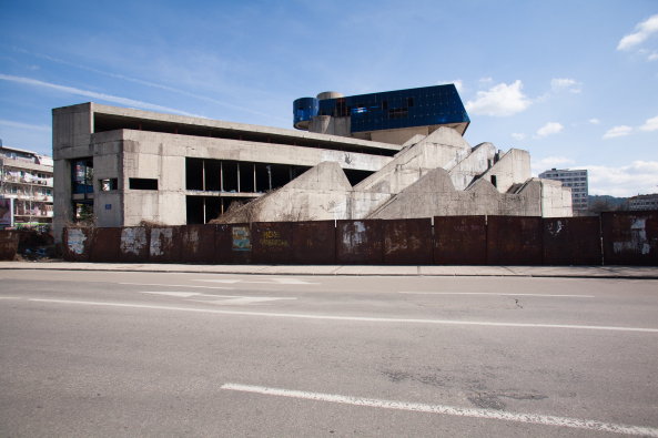 Treasures in Disguise; Montenegro; Pavillon; Biennale 2014; Venedig; Ruinen; Jugoslawien; Dijana Vucinic; Bostjan Vuga; Simon Hartmann; Ikla Ruby; Andreas Ruby; Nebosja Adzic; Architecture Exhibition; Ausstellung; Architekturmodelle