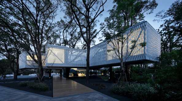 Huaxin Business Center, Shanghai, Scenic Architecture Office, Aluminium-Fassade
