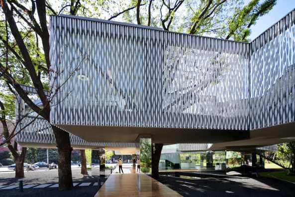 Huaxin Business Center, Shanghai, Scenic Architecture Office, Aluminium-Fassade