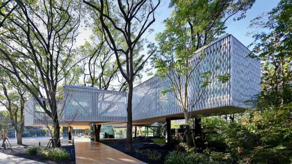 Huaxin Business Center, Shanghai, Scenic Architecture Office, Aluminium-Fassade