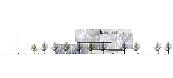 Stadtwerke Wolfsburg AG, Wolfsburg, Stdtebau, Schulz und Schulz Architekten, Barkow Leibinger, Atelier 30 Architekten, Wettbewerb, Willy-Brandt-Platz, Nordkopf, DGNB Silber Zertifizierung, Bro, Verwaltung, Nachhaltigkeit, Energieeffizienz