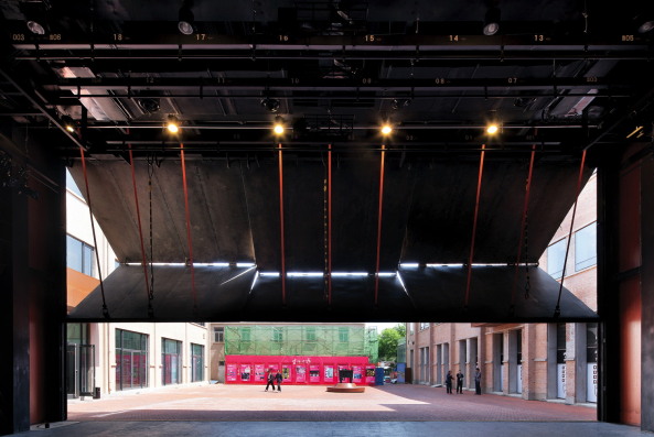 Origin Architect, Offset-Druckerei, Peking, Dongchen-Distrikt, Umbau, Industriebau, Corten-Stahl