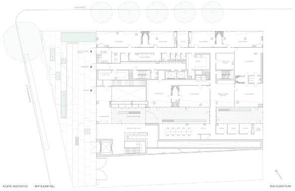 Adjaye Associates; Wohnungsbau; Sozialwohnungsbau; Sugar Hill; Harlem; New York; David Adjaye; Architekten; Graphit; Fassade; Rosen; Broadway Housing Communities; Museum; neugotisch; apartmens; Sugar Hill Development; affordable housing