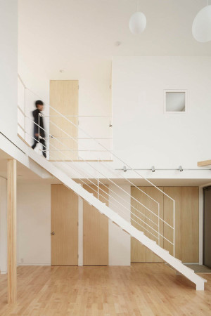 Japan, Tokio, Fumihiko Sano, studio Phenomenon, Wohnhaus, Holz, Wohnen, studio, Zaun, Edelstahl, stainless steel, Moireffekt