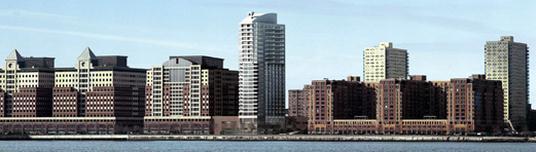 Gwathmey Siegel bauen Hotelhochhaus am Hudson River