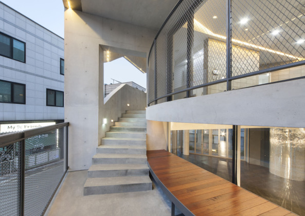 Moon Hoon, Seongnam, Sdkorea, South Korea, Gyeonggi-do, Musikagentur, Beton, Fassade