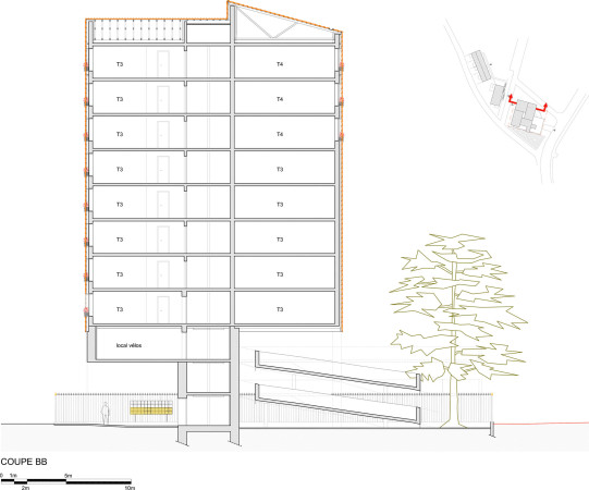 Maison douard Franois, douard Franois, Paris, Grenoble, Wohnhaus, Energieeffizienz, Nachhaltigkeit, Fassade, Ris-Orangis, Python, The democratization of the skyline, M6B2, Tower of Biodiversity, grne Fassade, Balkon, Terasse, Loggie