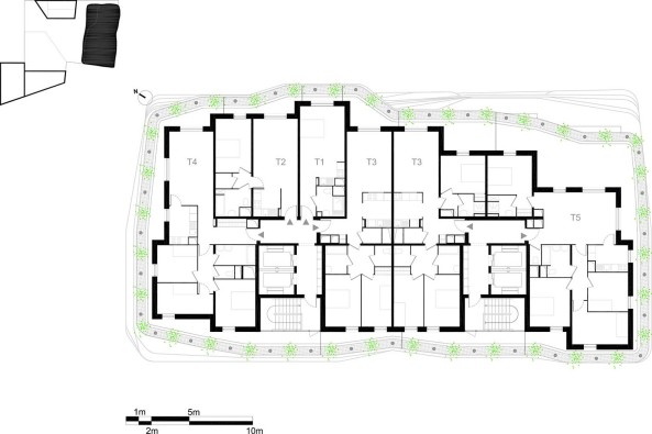 Maison douard Franois, douard Franois, Paris, Grenoble, Wohnhaus, Energieeffizienz, Nachhaltigkeit, Fassade, Ris-Orangis, Python, The democratization of the skyline, M6B2, Tower of Biodiversity, grne Fassade, Balkon, Terasse, Loggie