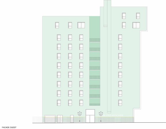 Maison douard Franois, douard Franois, Paris, Grenoble, Wohnhaus, Energieeffizienz, Nachhaltigkeit, Fassade, Ris-Orangis, Python, The democratization of the skyline, M6B2, Tower of Biodiversity, grne Fassade, Balkon, Terasse, Loggie