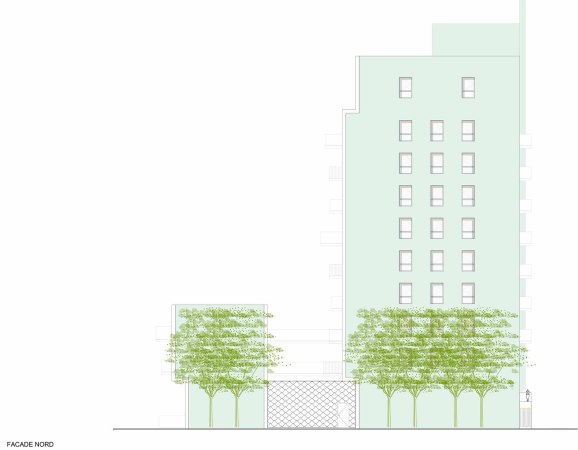 Maison douard Franois, douard Franois, Paris, Grenoble, Wohnhaus, Energieeffizienz, Nachhaltigkeit, Fassade, Ris-Orangis, Python, The democratization of the skyline, M6B2, Tower of Biodiversity, grne Fassade, Balkon, Terasse, Loggie