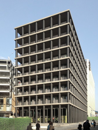 London (Nord): One Pancras Square von David Chipperfield
