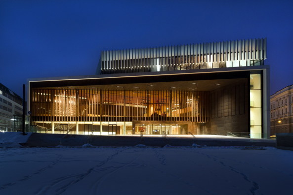 European Award: Musiktheater in Linz von Terry Pawson Architects