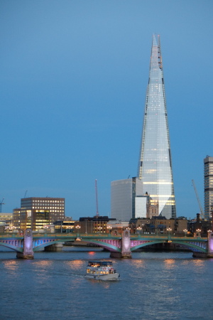 London (S�d): London Bridge Tower von Renzo Piano