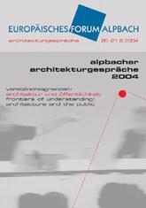 Ben van Berkel spricht bei den Alpbacher Architekturgesprchen