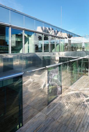 Sportzentrum JULES LADOUMEGU, Paris, 19. Arrondissement, Dietmar Feichtinger, Boulevard Peripherique