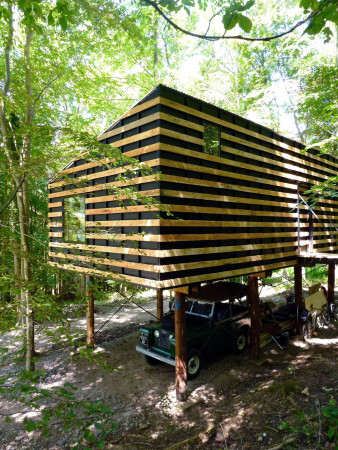 Invisible Studio, Bath, Holzhaus, Studio, Selbstbau, Timber