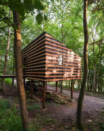 Invisible Studio, Bath, Holzhaus, Studio, Selbstbau, Timber