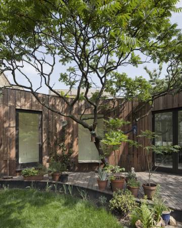6a architects, tree house, Holz, Wohnhaus, RIBA London Award 2014, timber, London