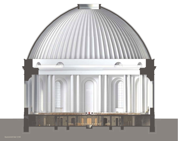 Hedwigs-Kathedrale, Berlin, Hans Schwippert, Wettbewerb, Sichau & Walter Architekten