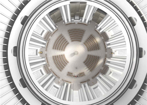 Hedwigs-Kathedrale, Berlin, Hans Schwippert, Wettbewerb, Sichau & Walter Architekten