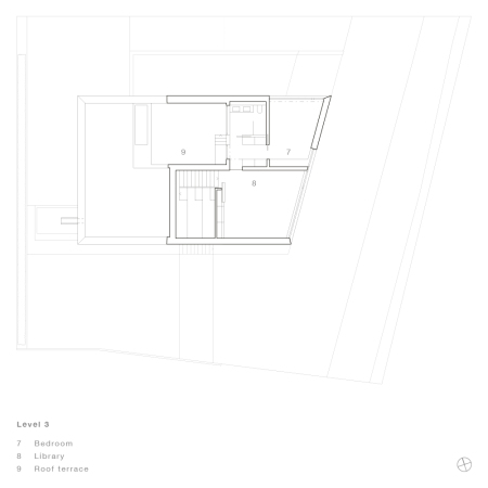 kit architects, Haus in der March, Kanton Schyz, Sichtbeton, Split-Level