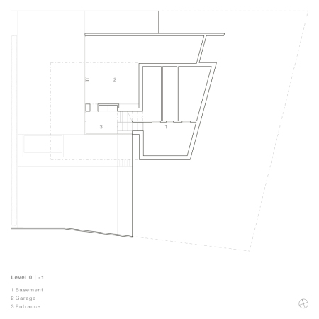 kit architects, Haus in der March, Kanton Schyz, Sichtbeton, Split-Level