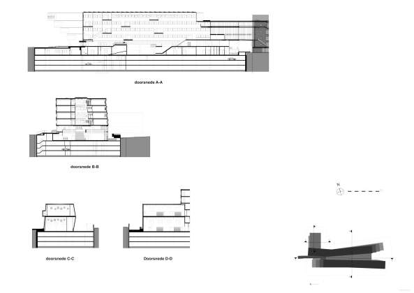 LIAG architects, Nijmegen, HAN University of Applied Sciences, Faculty of Education, Energieeffizienz, Naturmaterialien, Tageslicht, Licht, Glasdach, Dach, Biodiversitt
