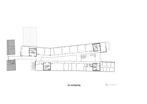 LIAG architects, Nijmegen, HAN University of Applied Sciences, Faculty of Education, Energieeffizienz, Naturmaterialien, Tageslicht, Licht, Glasdach, Dach, Biodiversitt
