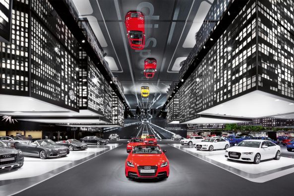 Best of Best (Architecture/Event): Audi-Messeauftritt in Frankfurt am Main von KMS Team/ Schmidhuber/ Nussli